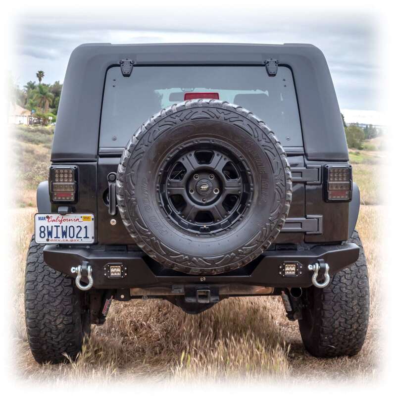 Jeep Wrangler JK Hardtop - TURN Offroad - Fastback 2-Piece - White - `07-`18